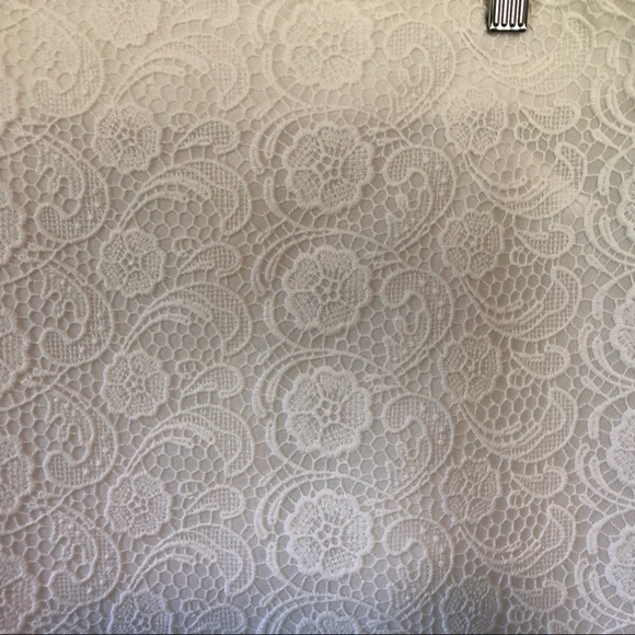 Zara Woman White Lace Mini Skirt - Picture 6 of 6